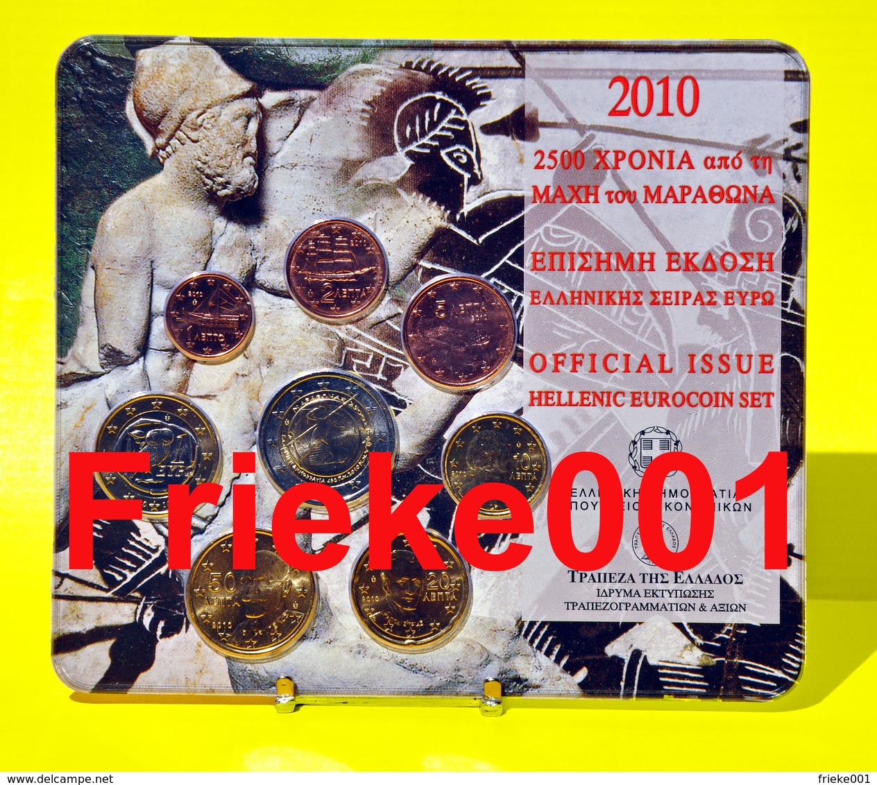 Griekenland - Grèce - Officiële Set 2010 BU Met 2 Euro Comm. - Grèce