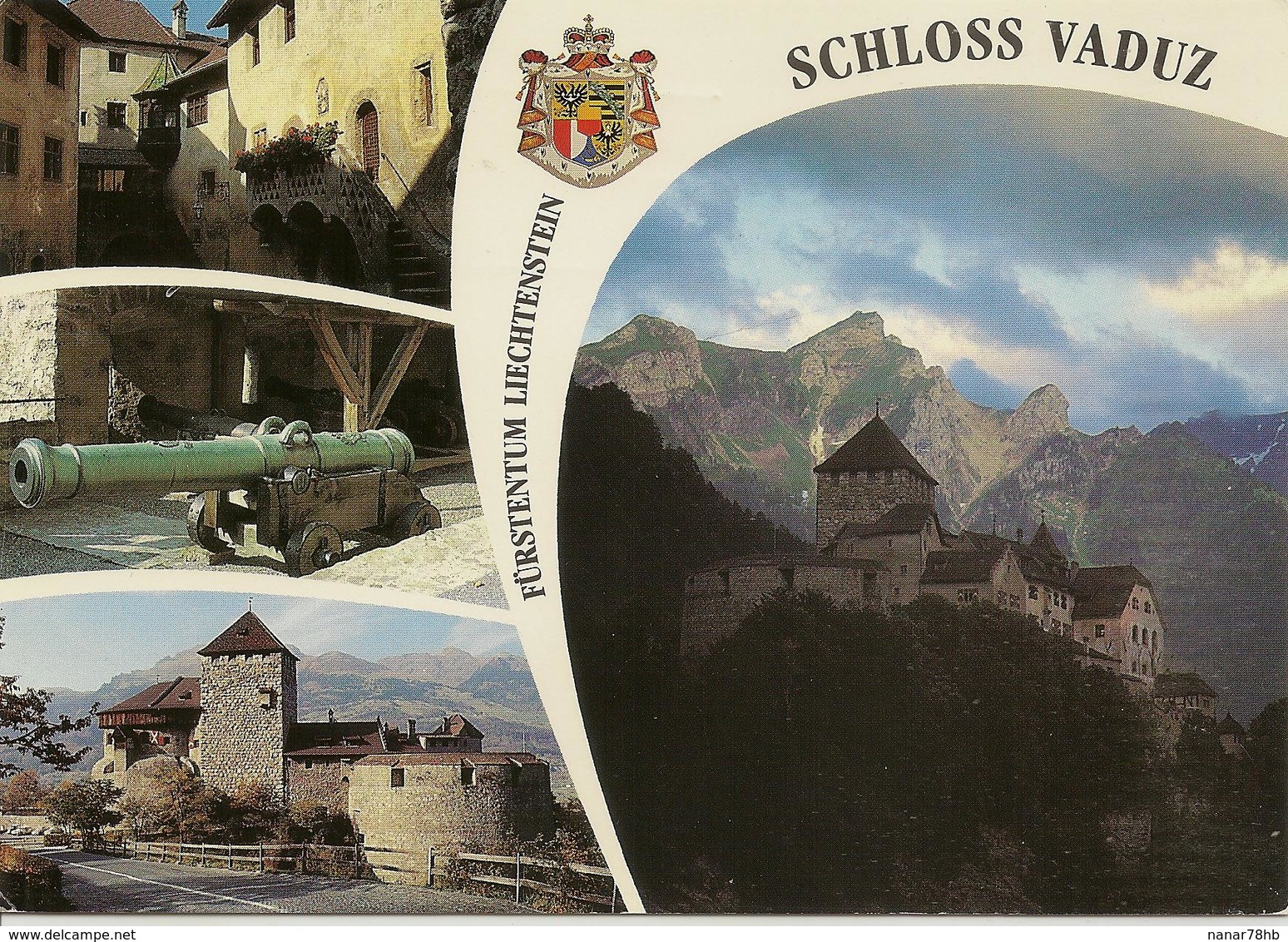 CPM Liechtenstein, Schloss Vaduz (multivues) - Liechtenstein