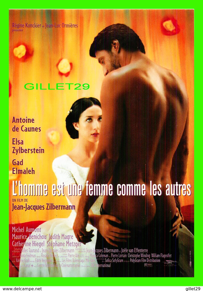 AFFICHES DE FILM - L'HOMME EST UNE FEMME COMME LES AUTRES FILM DE JEAN-JACQUES ZILBERMANN - Séries TV