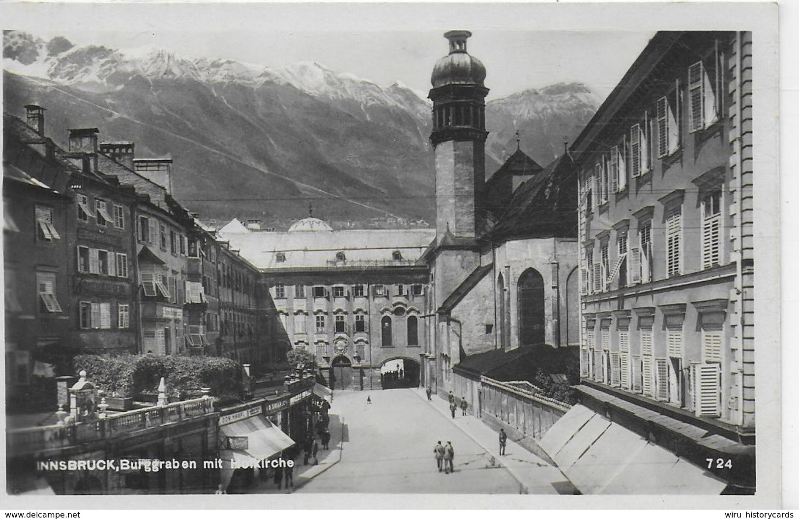 AK 0140  Innsbruck - Burggraben Mit Hofkirche / Verlag Chizzali Um 1928 - Innsbruck