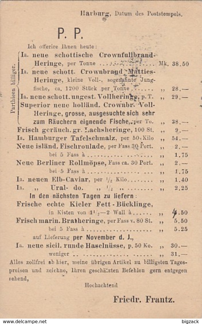 DR Karte EF Minr.39 R3 Harburg In Hannover 15.9.80 - Briefe U. Dokumente