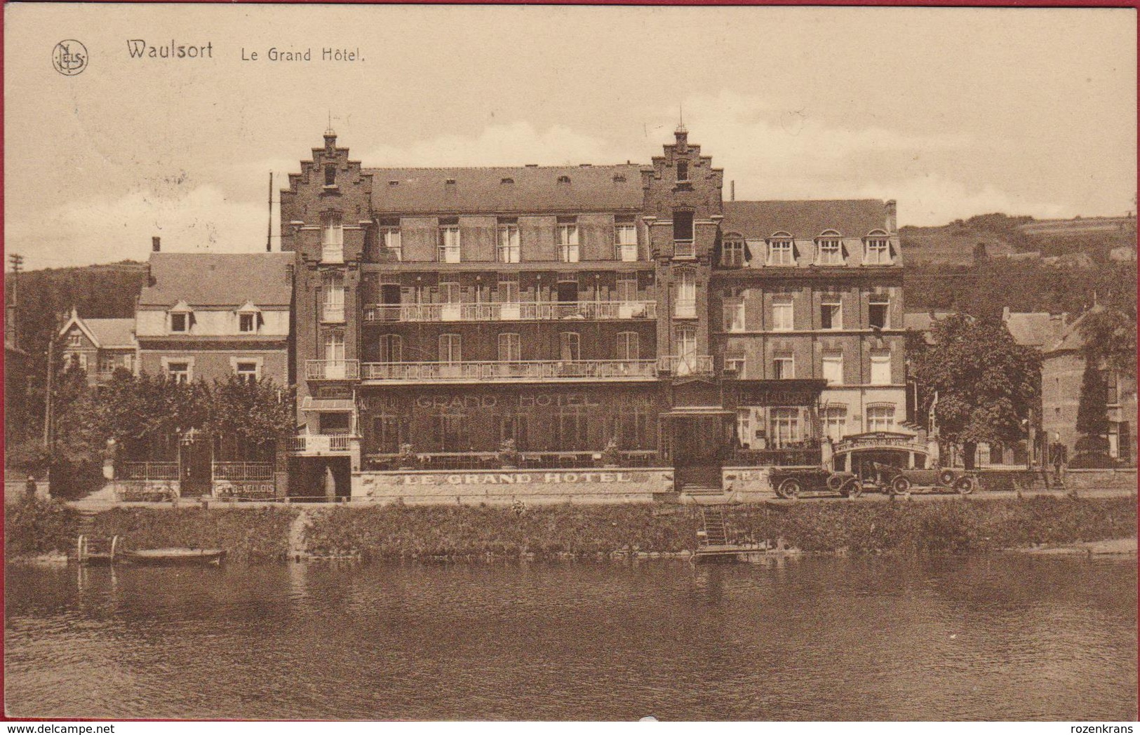 Waulsort Le Grand Hotel Hastière Voiture Oldtimes (En Très Bon Etat) (In Zeer Goede Staat) - Hastière