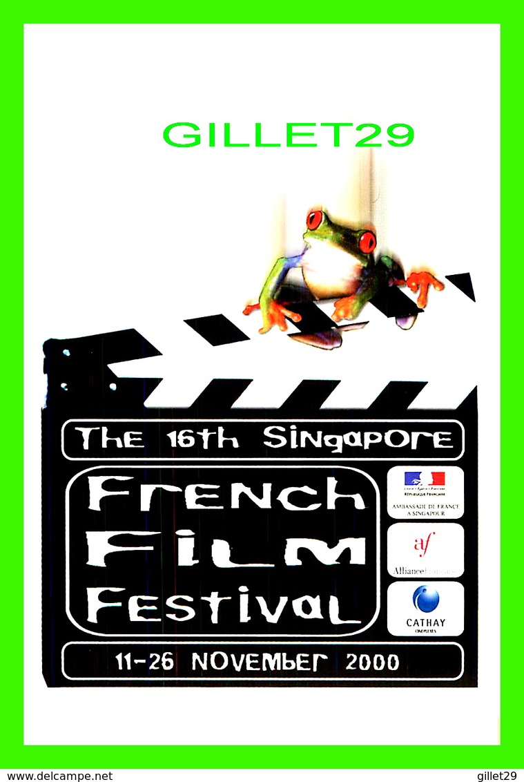 AFFICHES DE FILM -THE 16th SINGAPORE FRENCH FILM FESTIVAL 2000 - GRENOUILLE - - Séries TV