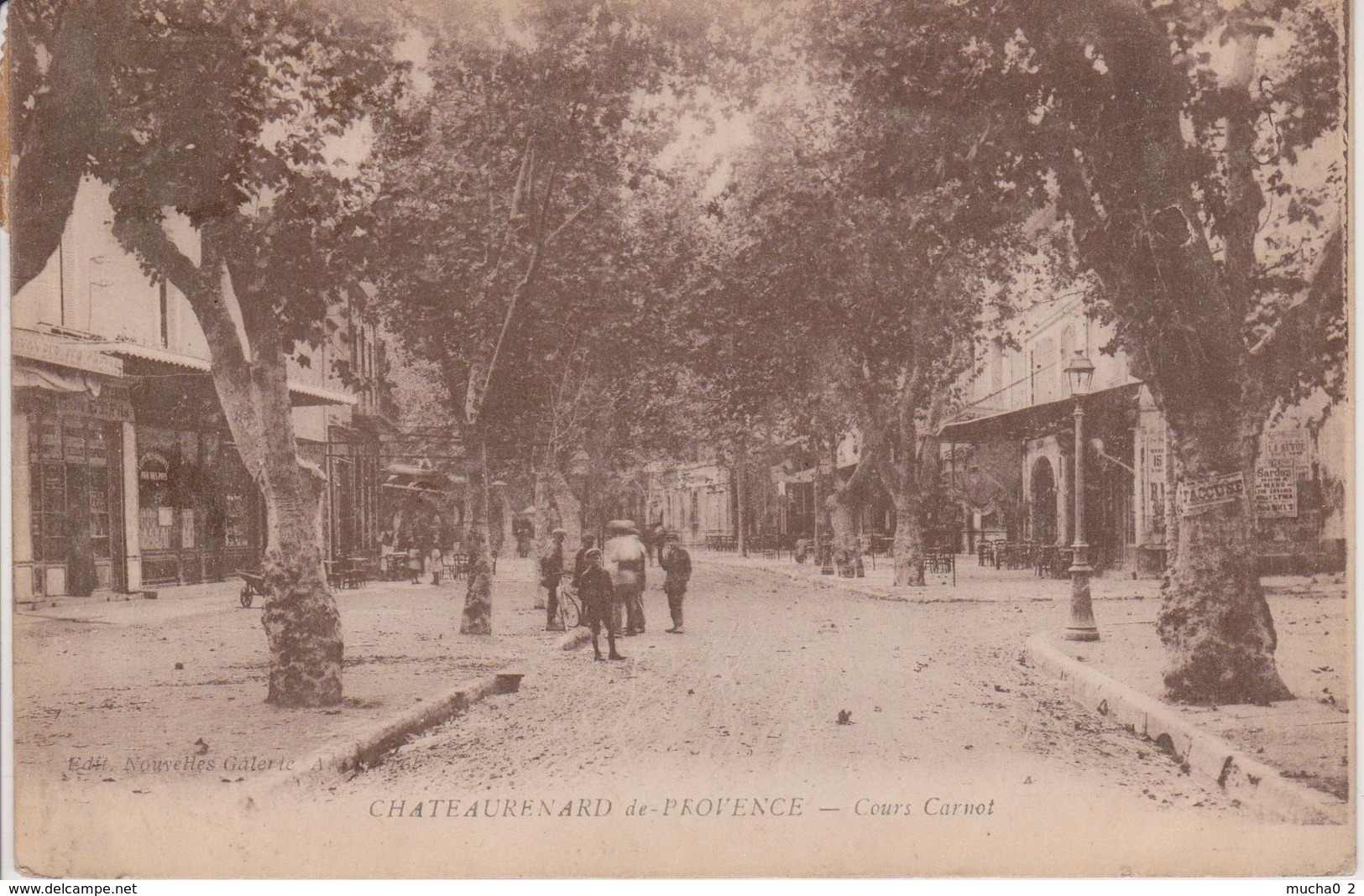 06 - CHATEAURENARD DE PROVENCE - COURS CARNOT - Autres & Non Classés