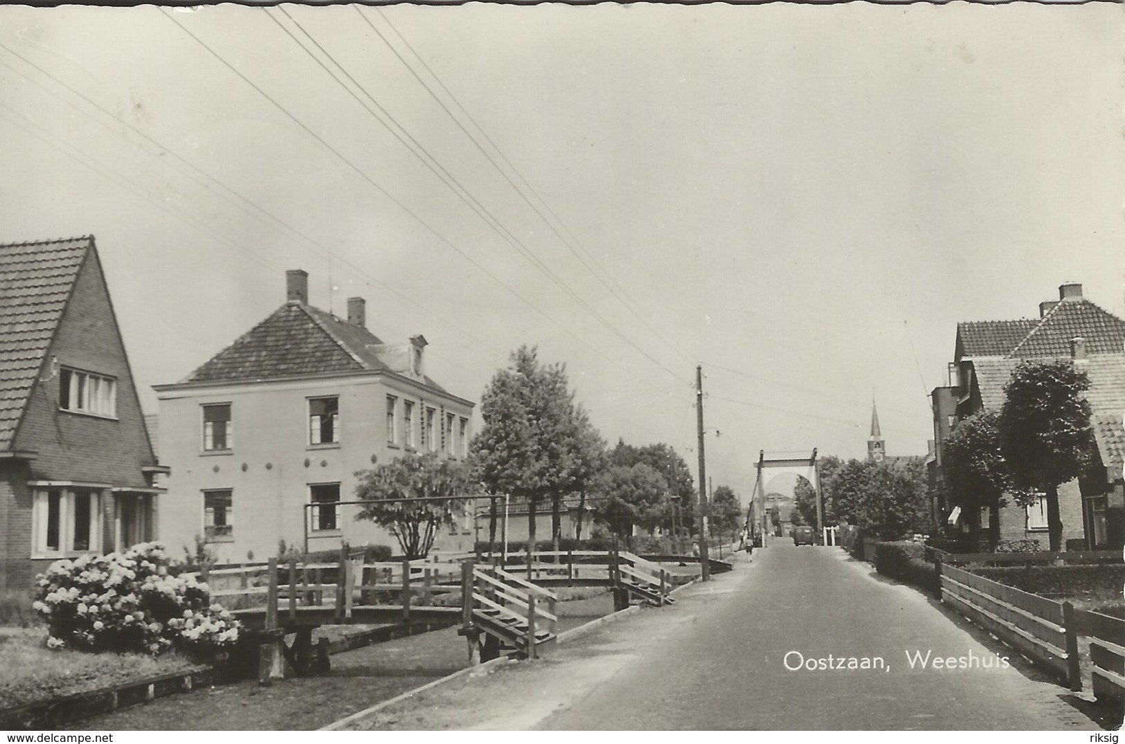 Oostzaan, Weeshuis. Sent To Denmark 1962  Holland. S-4649 - Other & Unclassified