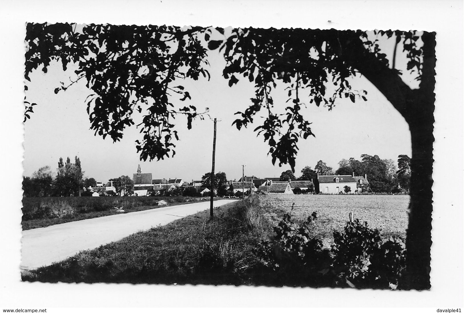 37  NOTRE DAME  D'OE  VUE PANORAMIQUE 1952   TRES  BON ETAT   2 SCANS - Andere & Zonder Classificatie