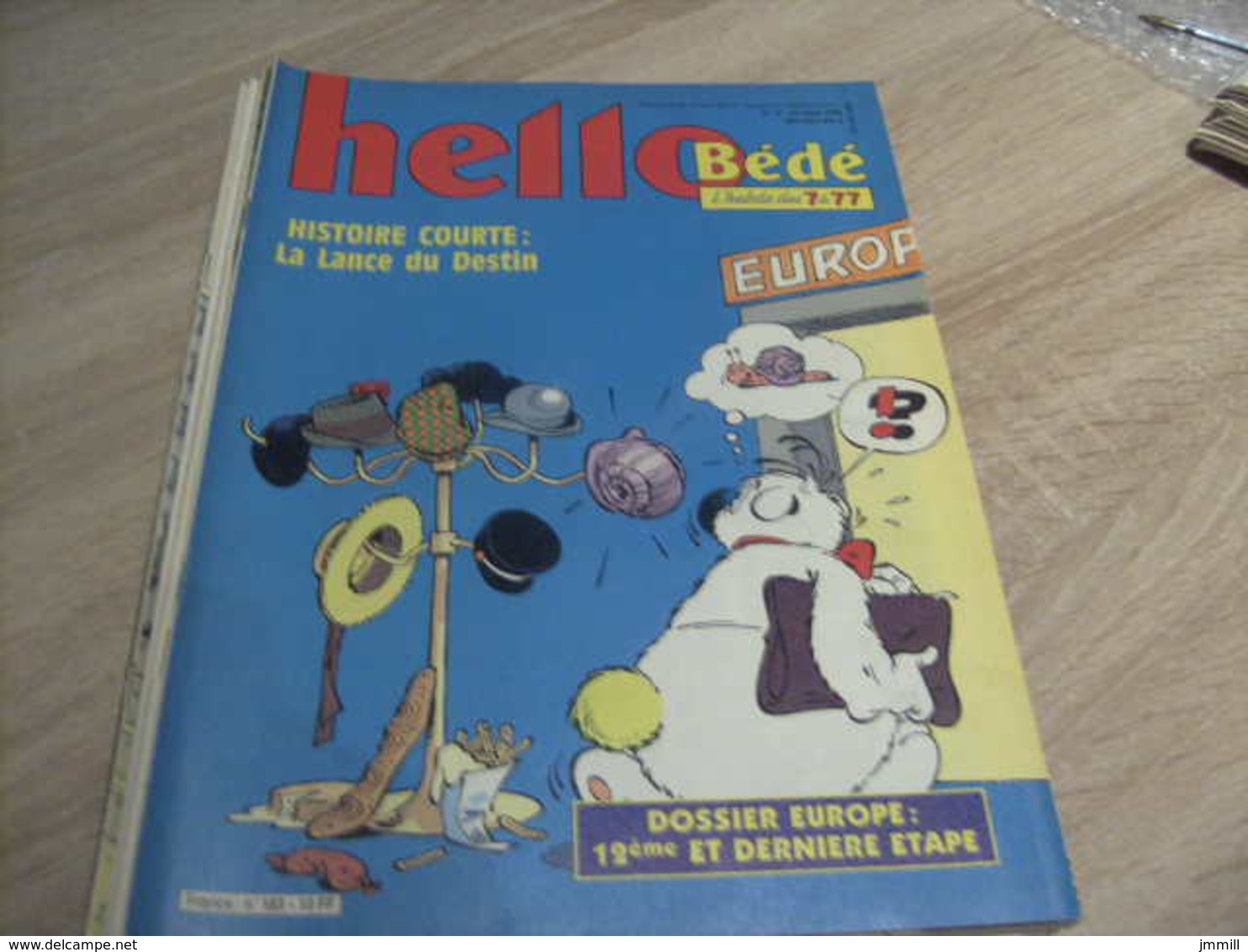 Suite Tintin : Hello Bd Année 1993 : Numero 12 - Tintin