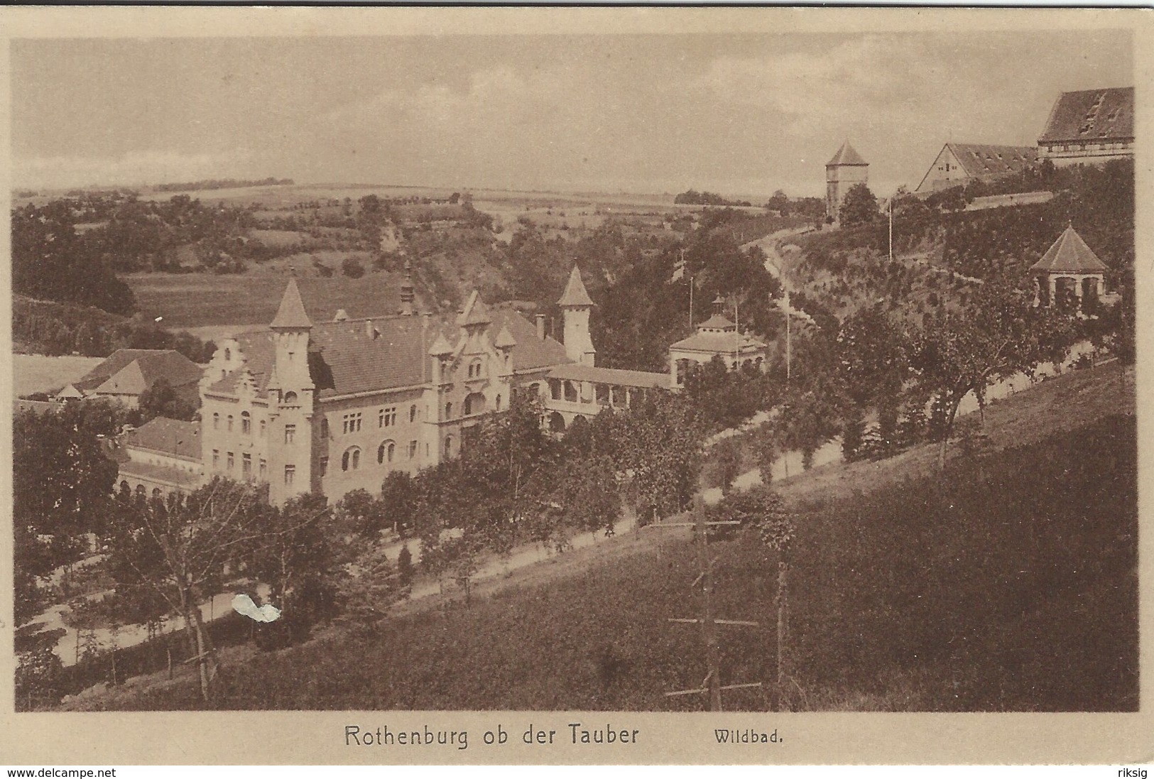 Castle - Rothenburg Ob Der Tauber. Germany  S-4661 - Castles