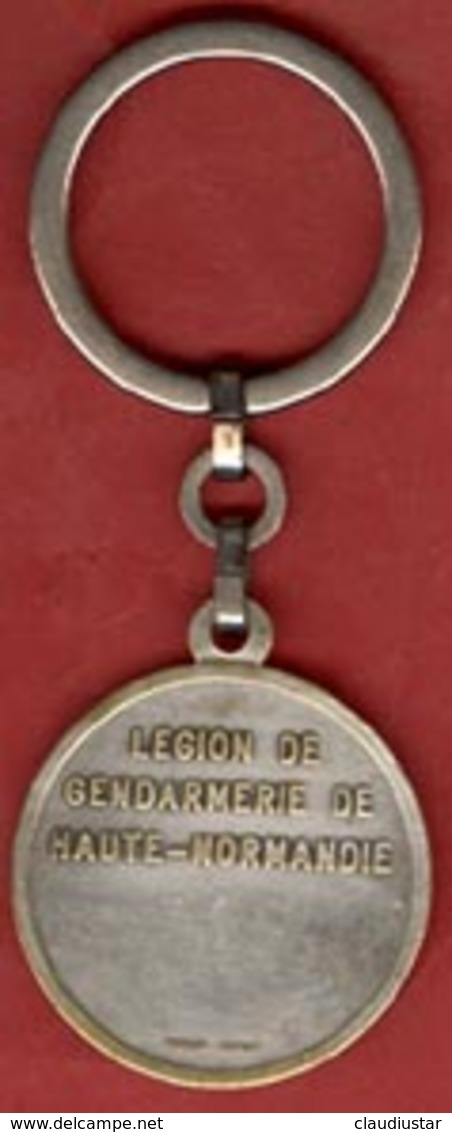 ** PORTE - CLEFS  LEGION  De  GENDARMERIE  De  HAUTE - NORMANDIE ** - Police & Gendarmerie