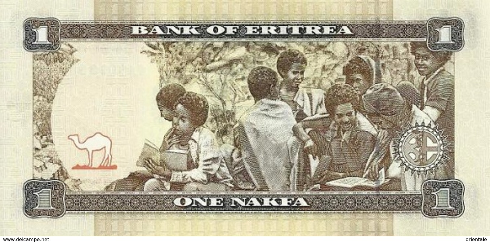 ERITREA P. 13 1 N 2015 UNC - Erythrée