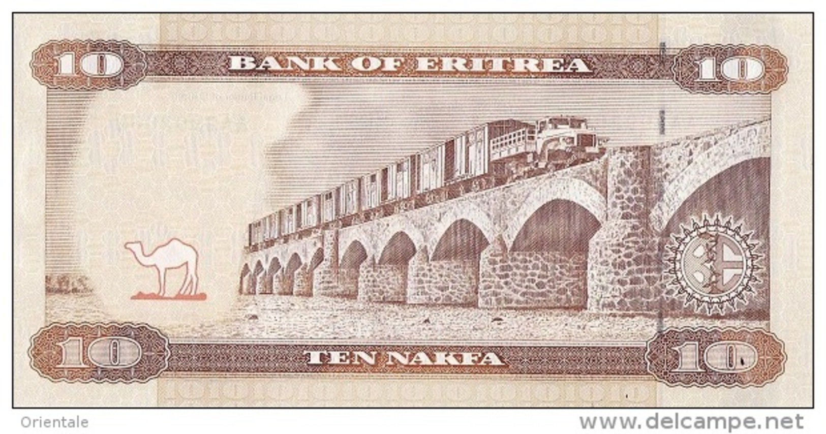 ERITREA P. 11 10 N 2012 UNC - Eritrea