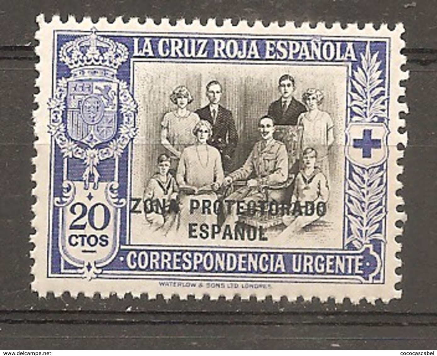 Marruecos Español - Edifil 104 - Yvert 132 (MH/*) - Spanish Morocco