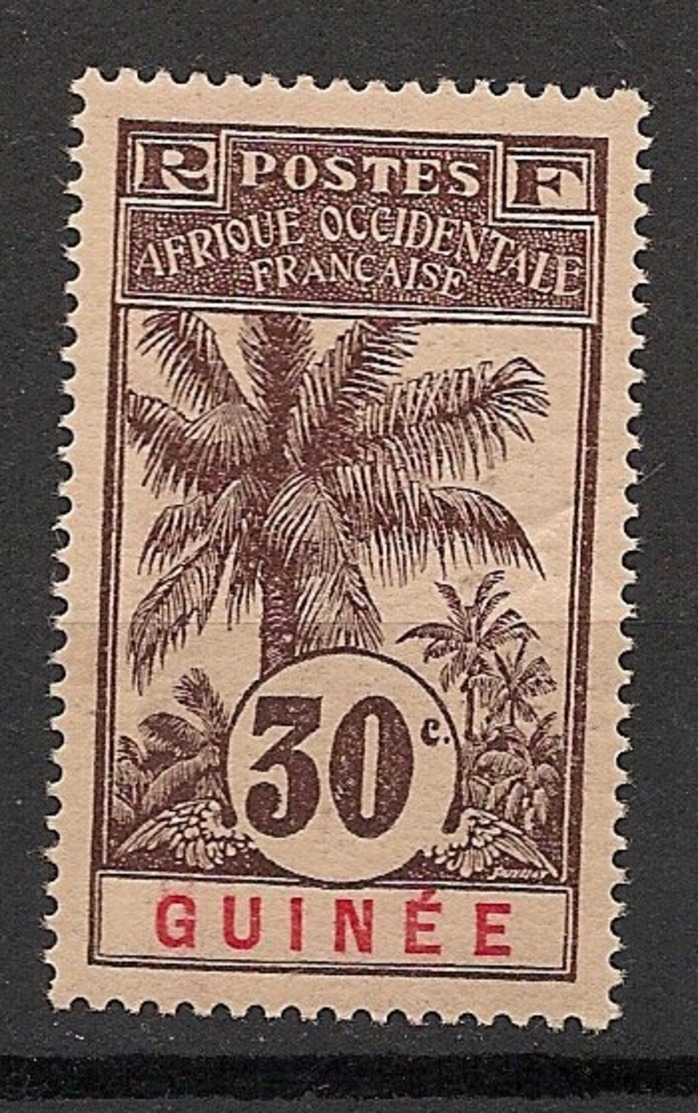 Guinée - 1906 - N°Yv. 40 - Palmier 30c - Neuf Luxe ** / MNH / Postfrisch - Unused Stamps