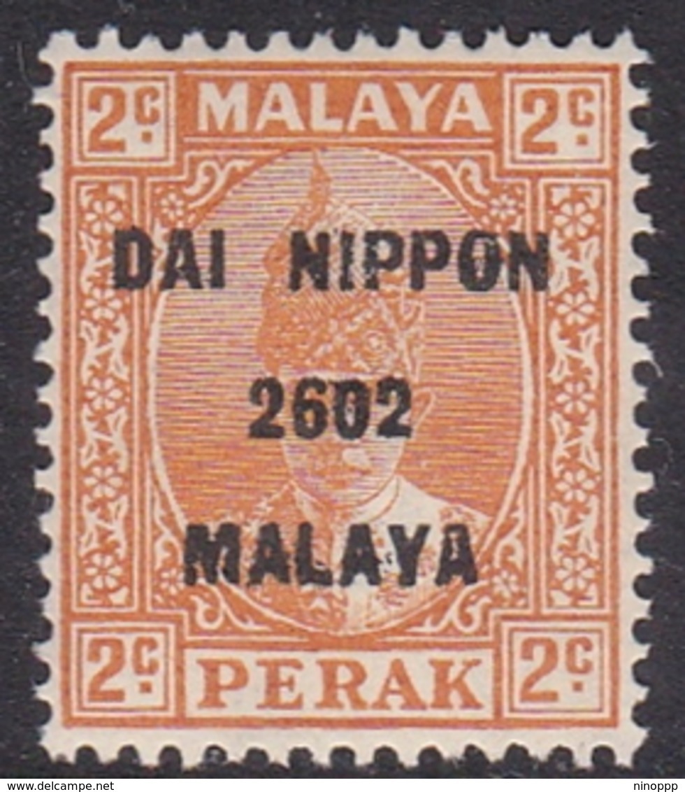 Malaya-Perak Japan Occupation N 17 1943 2c Brown Orange, Mint Never Hinged - Japanese Occupation