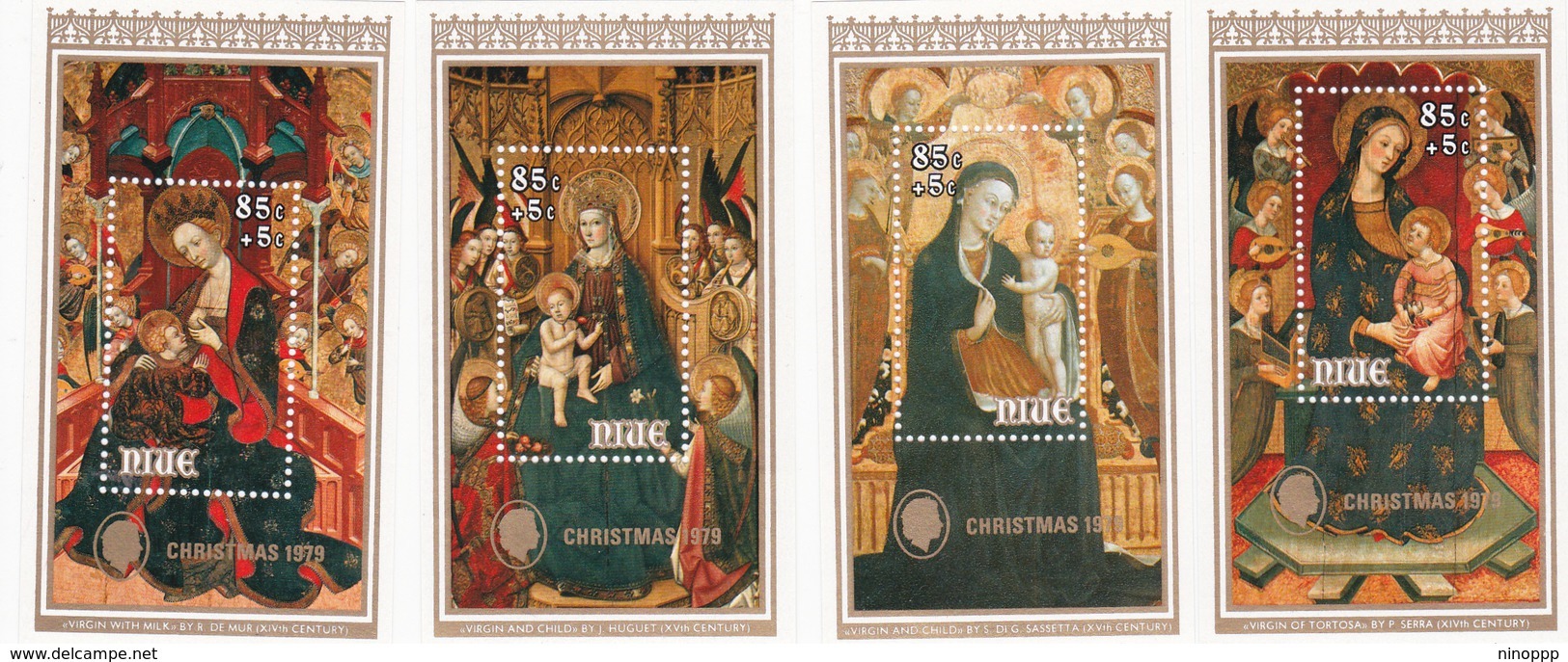 Niue SG MS 309 1979 Christmas Charity Mini Sheet MNH - Niue