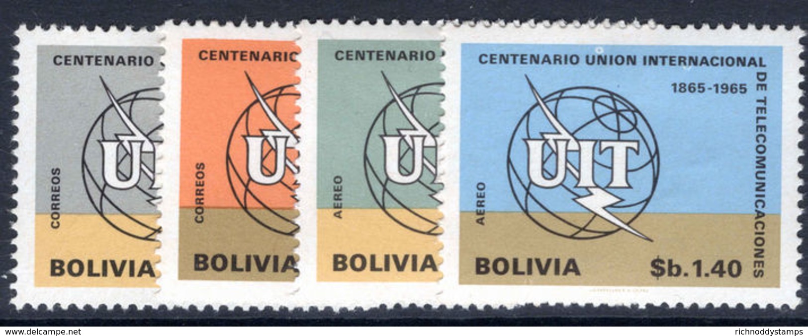 Bolivia 1968 ITU Unmounted Mint. - Bolivia