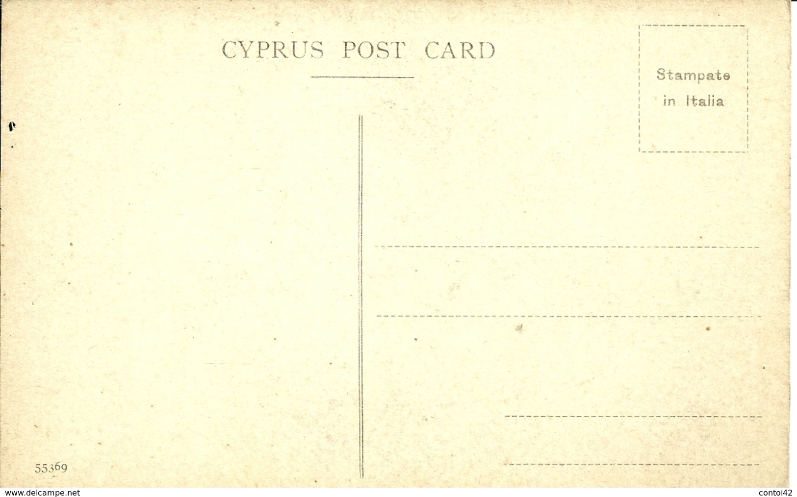 CHYPRE COSTUME FEMININ ANCIEN TYPE FEMME FOLKLORE EDITION CYPRUS POST CARD - Chypre