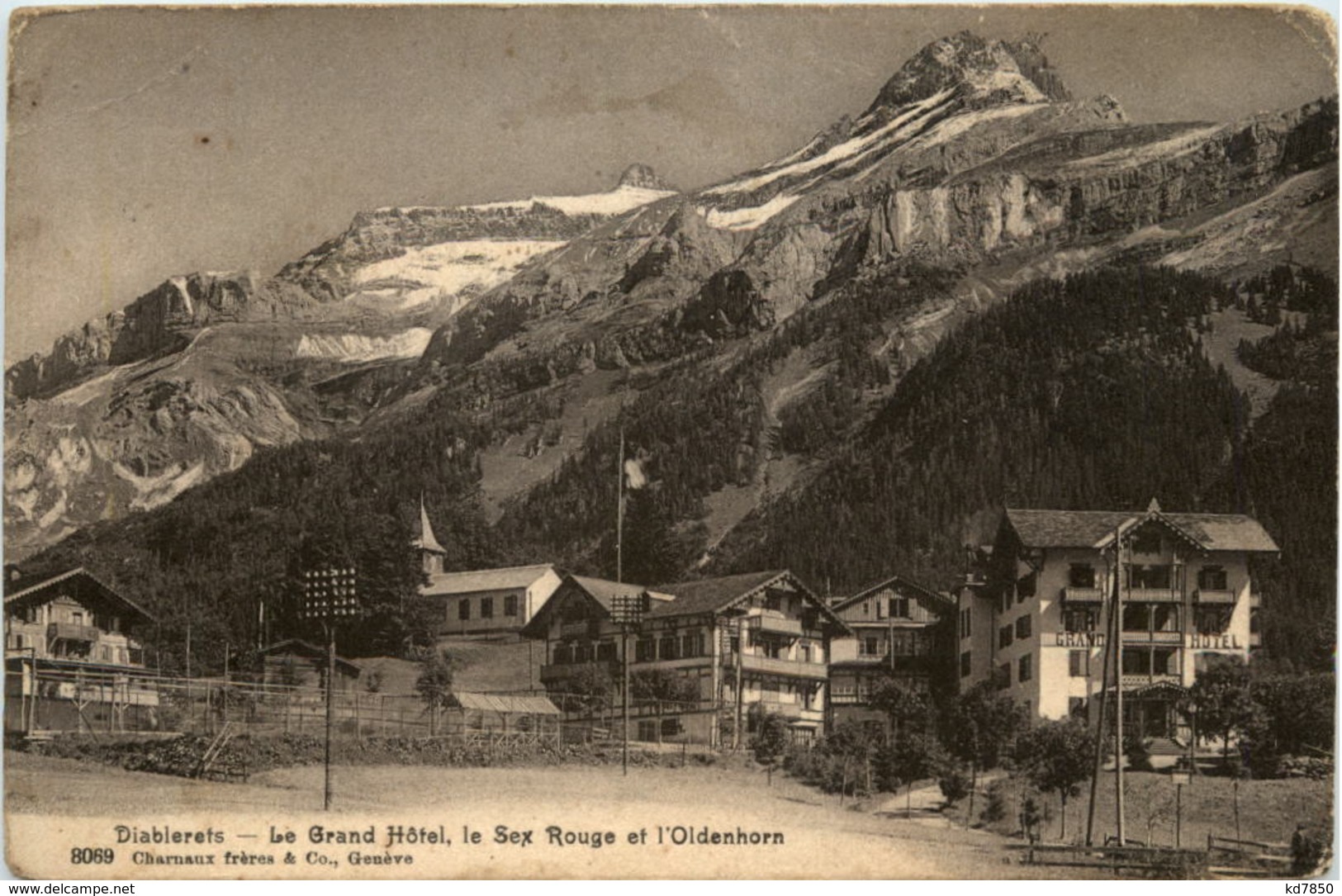 Diablerets - Le Grand Hotel - Sonstige & Ohne Zuordnung