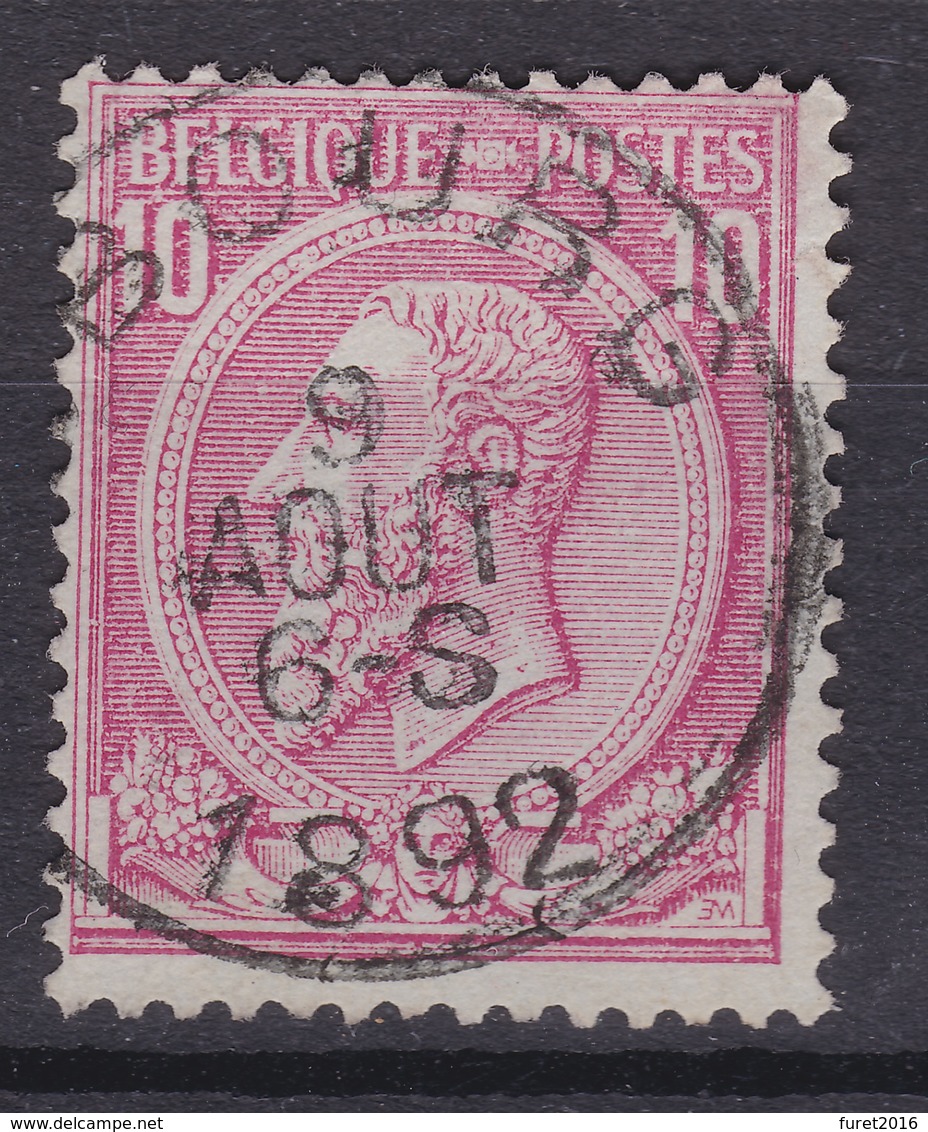 N° 46  OBOURG   COBA +8.00 - 1884-1891 Leopold II