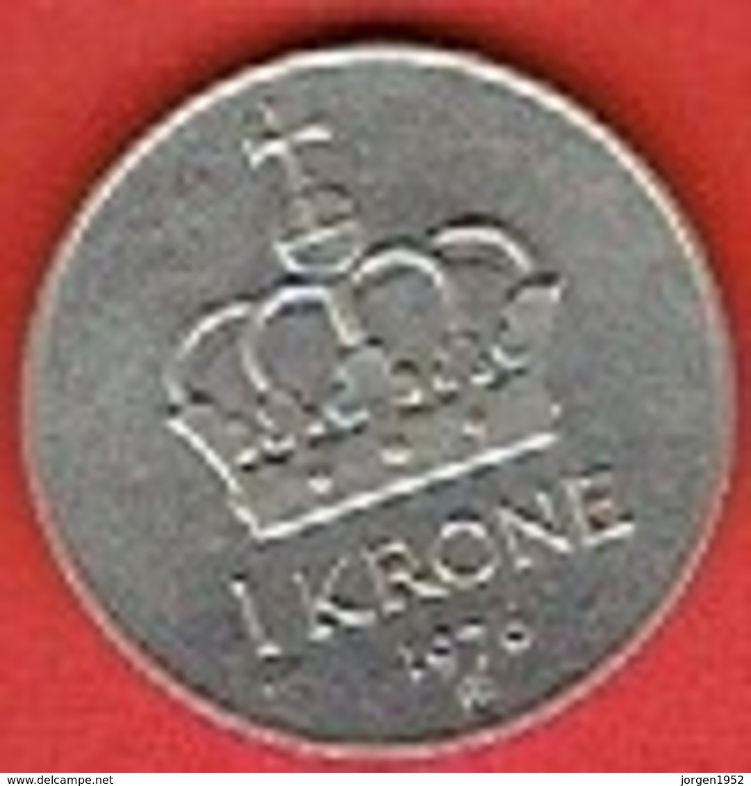 NORWAY # 1 KRONER FROM 1976 - Norvège