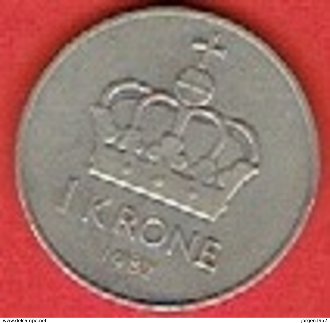 NORWAY # 1 KRONER FROM 1982 - Norvège