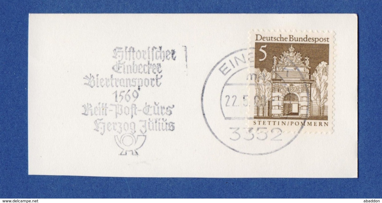 MWSt - Einbeck, Historischer Einbecker Biertransport - Maschinenstempel (EMA)