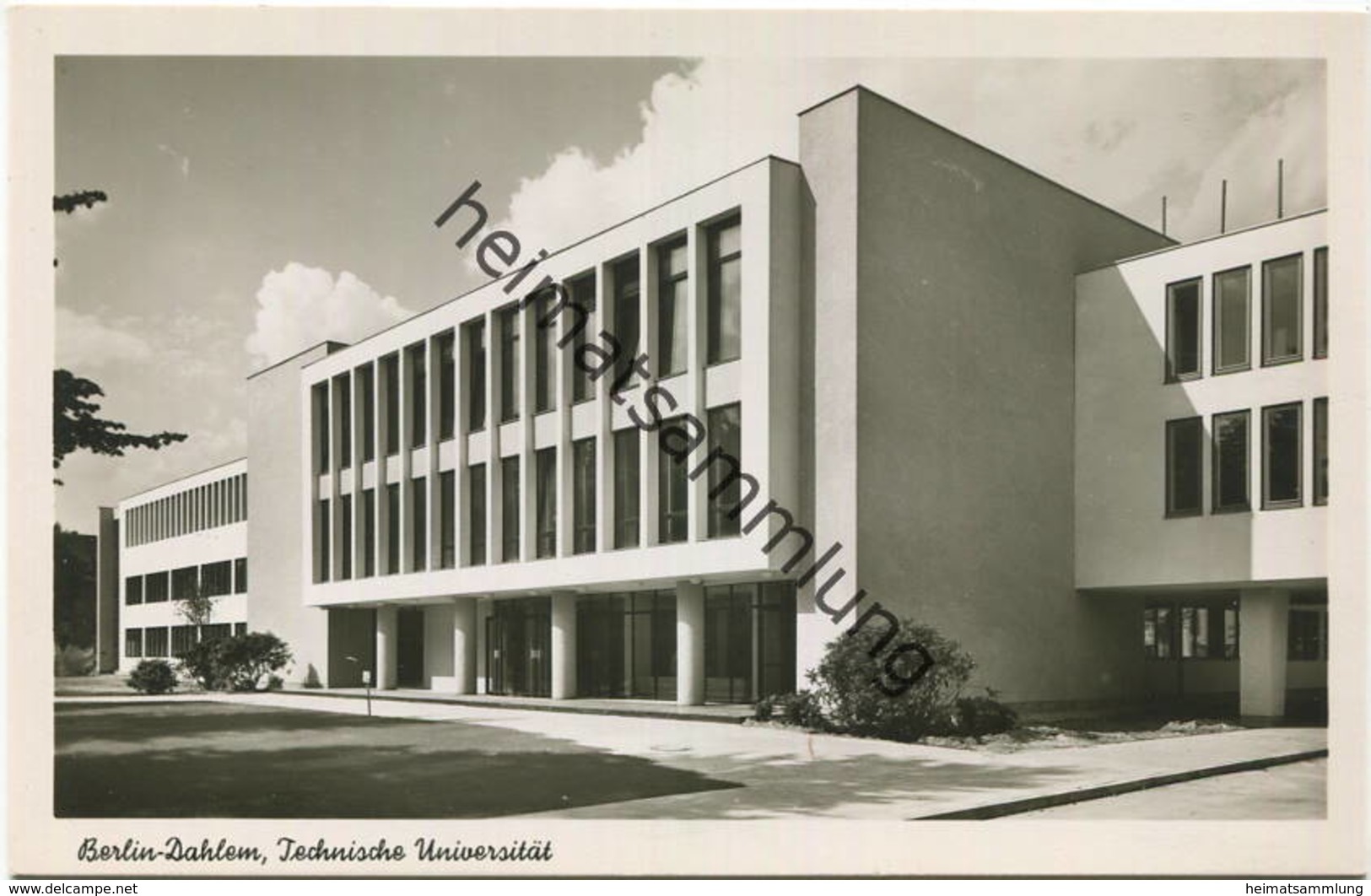 Berlin - Freie Universität - Foto-AK 50er Jahre - Verlag Kunst Und Bild Berlin - Dahlem