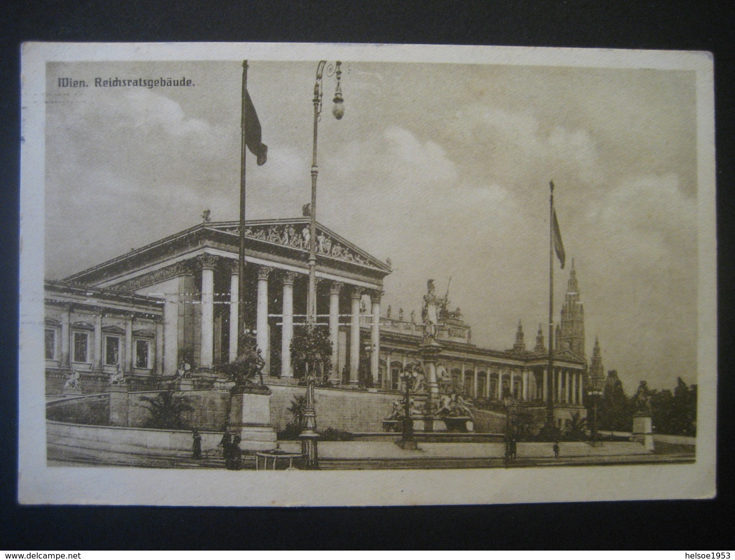 Österreich- AK Wien I. Reichsratsgebäude - Ringstrasse