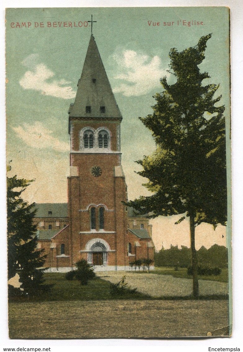 CPA - Carte Postale - Belgique - Camp De Beverloo - Vue Sur L'Eglise - 1920 (M6983) - Leopoldsburg (Camp De Beverloo)