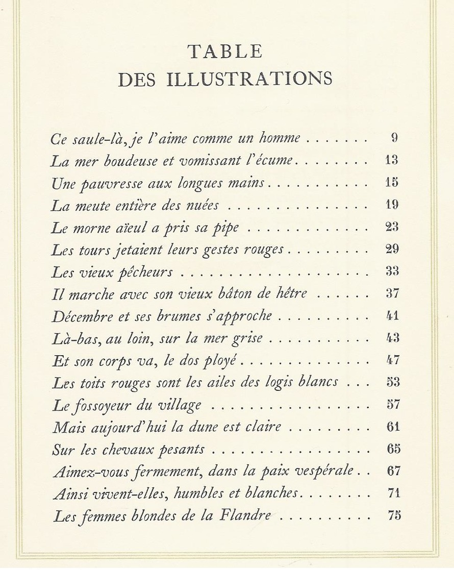 NU à 15€ EMILE VERHAEREN LA GUIRLANDE DES DUNES L' EDIT. D' ART PARIS EXEMPL. N° 244 - 30 ILLUSTRATIONS DE H. CASSIERS
