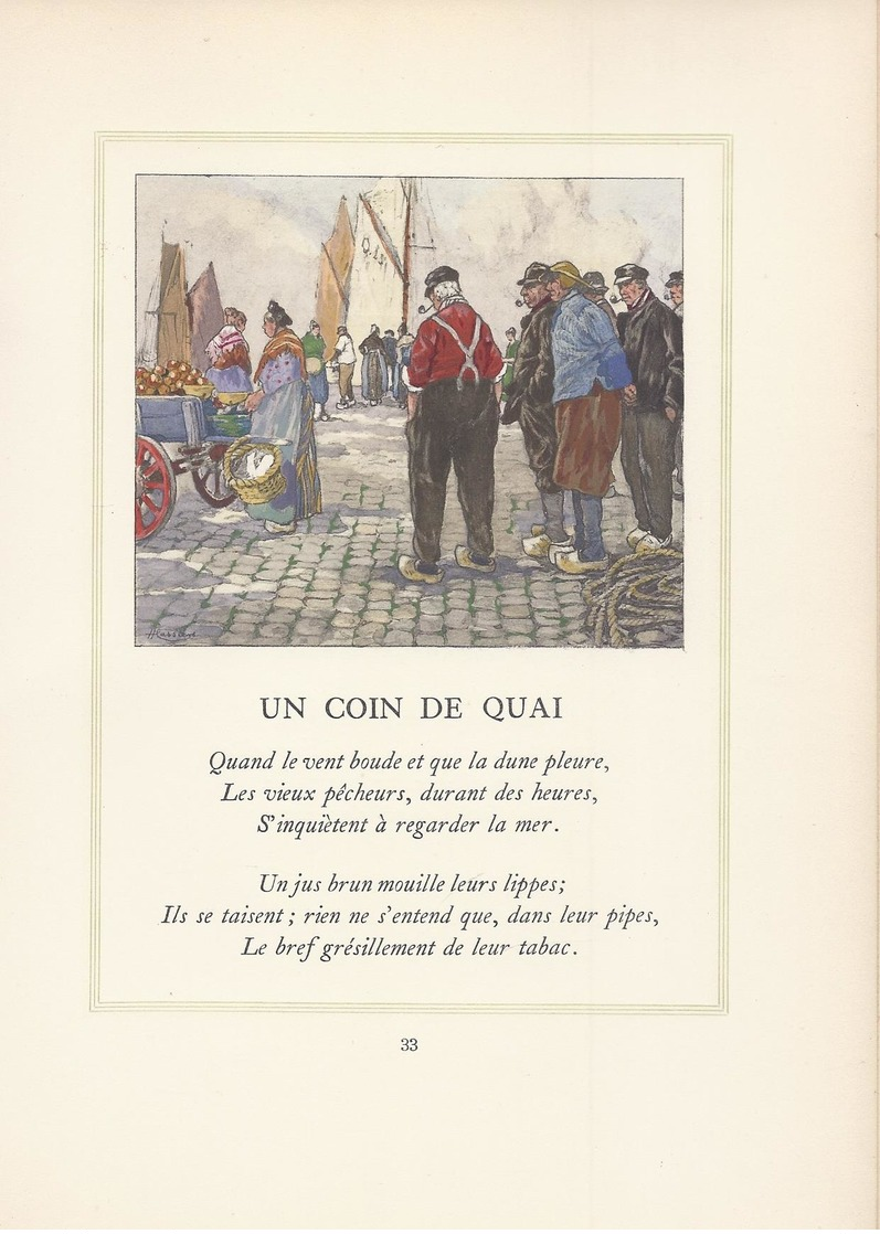 NU à 15€ EMILE VERHAEREN LA GUIRLANDE DES DUNES L' EDIT. D' ART PARIS EXEMPL. N° 244 - 30 ILLUSTRATIONS DE H. CASSIERS