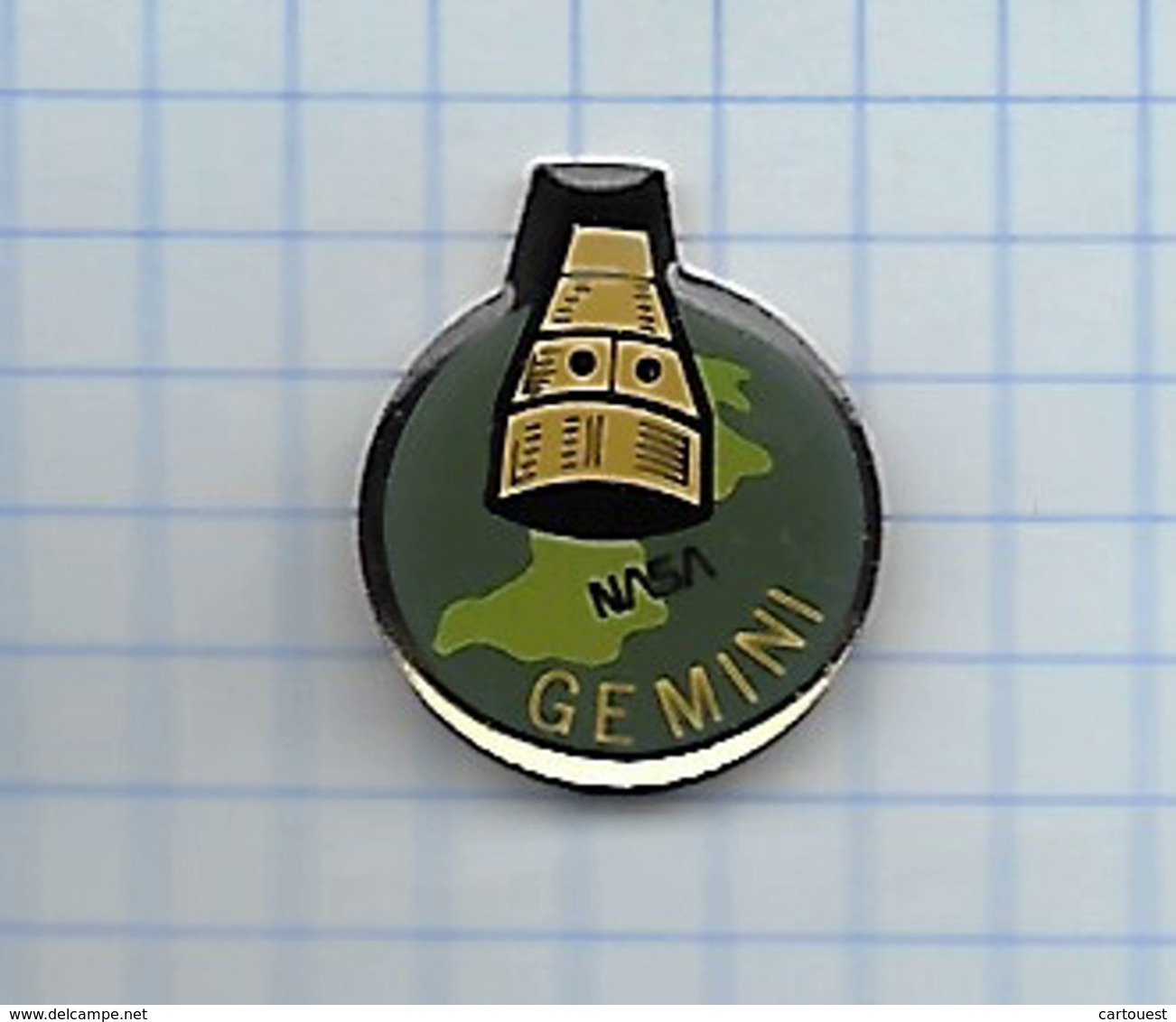 Pin's Pins / THEME Espace ֎  Vaisseau Spatial  Nasa II Gemini  ֎ Conquète Spatiale ֎ Lanceur Titan II ֎ Cape Canaveral - Raumfahrt