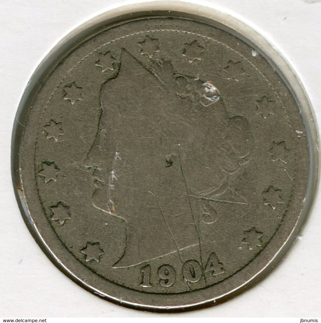 Etats-Unis USA 5 Cents 1904 KM 112 - 1883-1913: Liberty