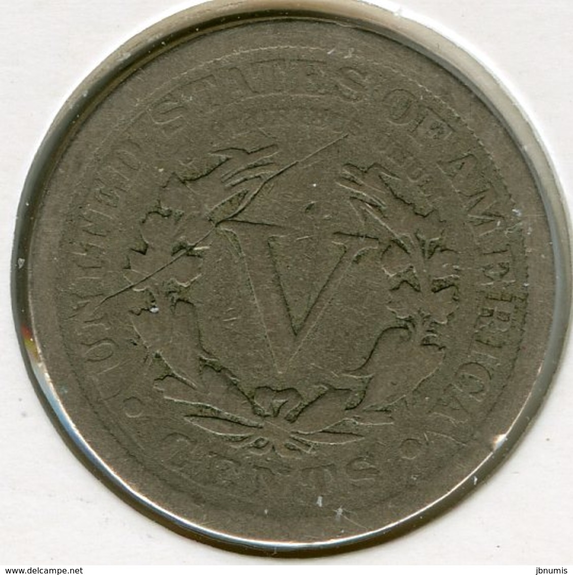 Etats-Unis USA 5 Cents 1904 KM 112 - 1883-1913: Liberty (Libertà)