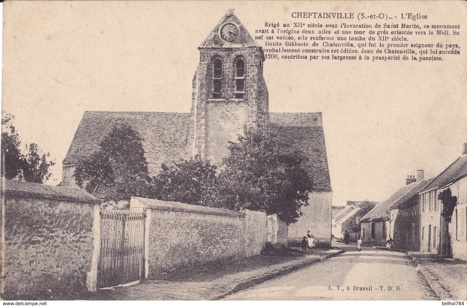 CHEPTAINVILLE - L EGLISE - Other & Unclassified