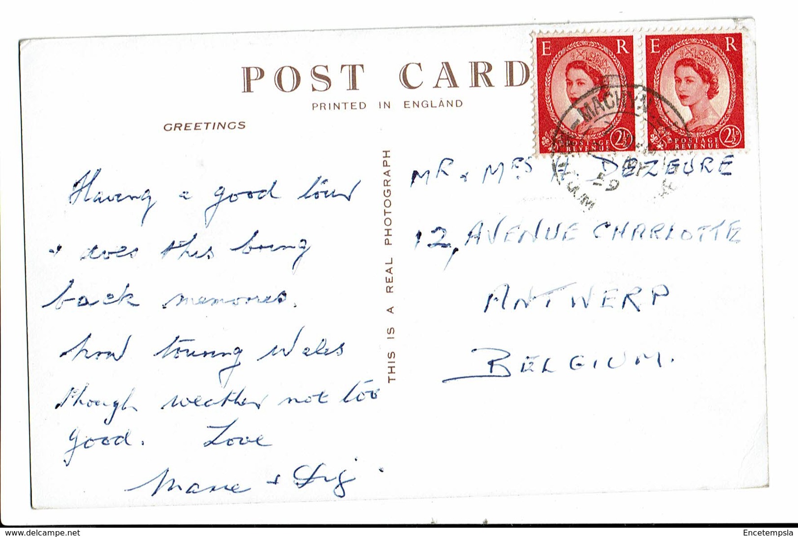 CPA - Carte Postale -Royaume Uni -Stratford Upon Avon- The Shakespeare Memorial Theatre - 1959- VM57 - Stratford Upon Avon