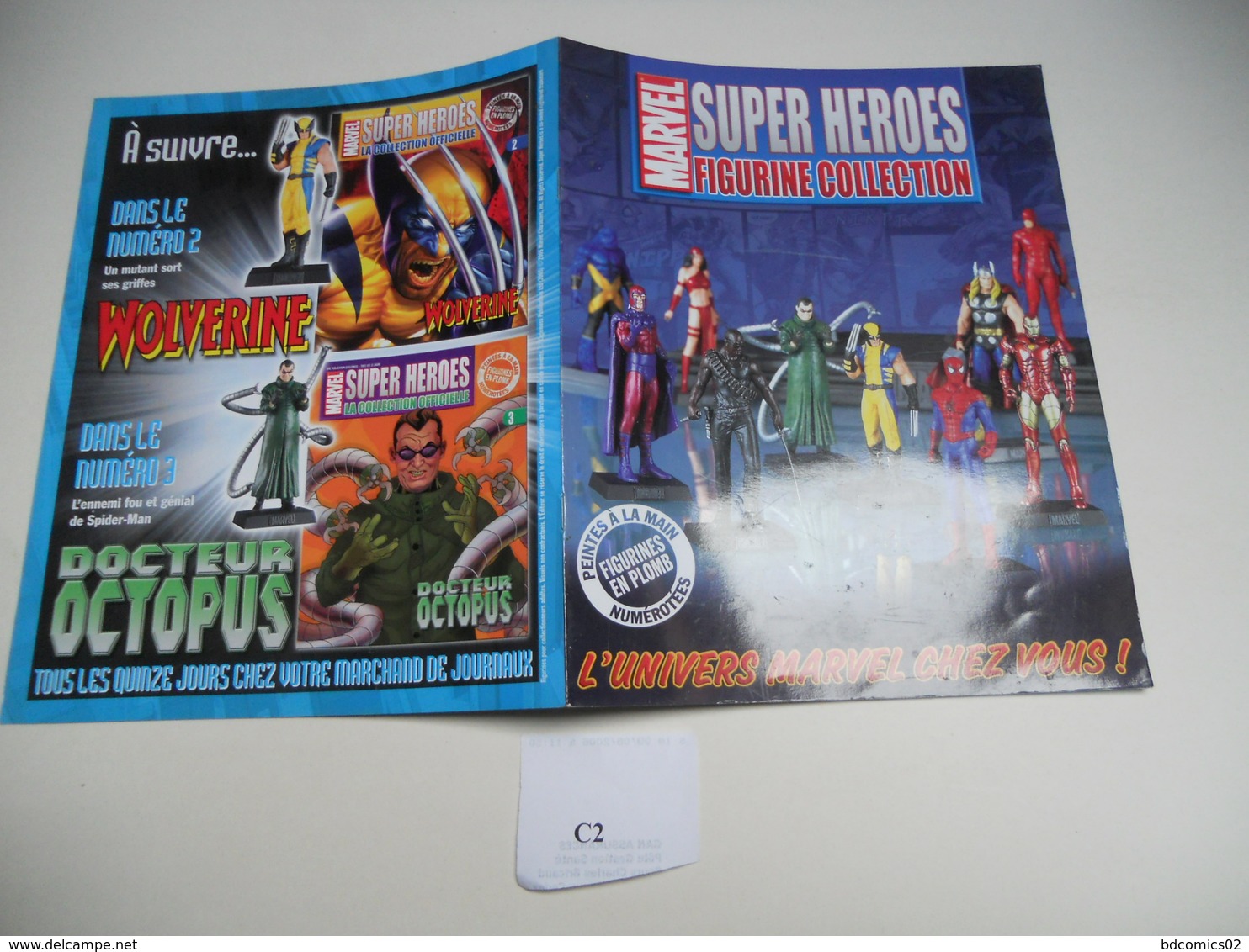 MARVEL SUPER HEROES LIVRET SANS FIGURINE DE COLLECTION N°0 TBE C2 - Strange