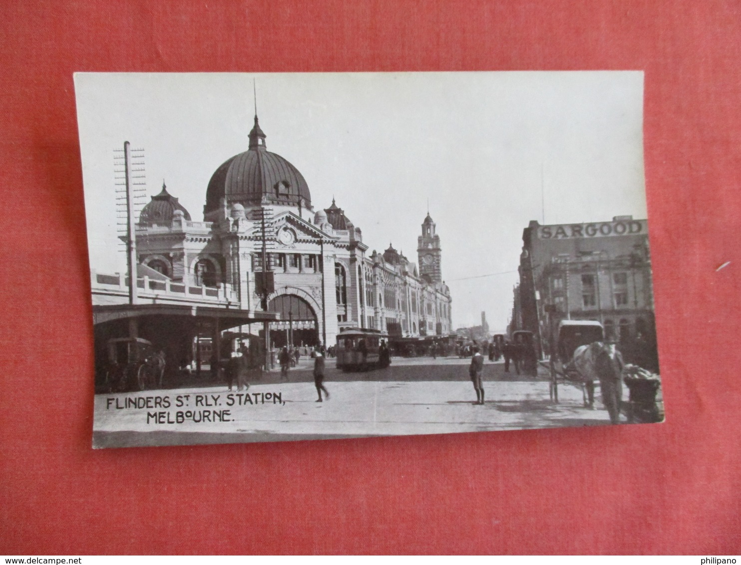 Australia > Victoria (VIC) > Melbourne Flinders St Rly Station    Ref 3143 - Melbourne