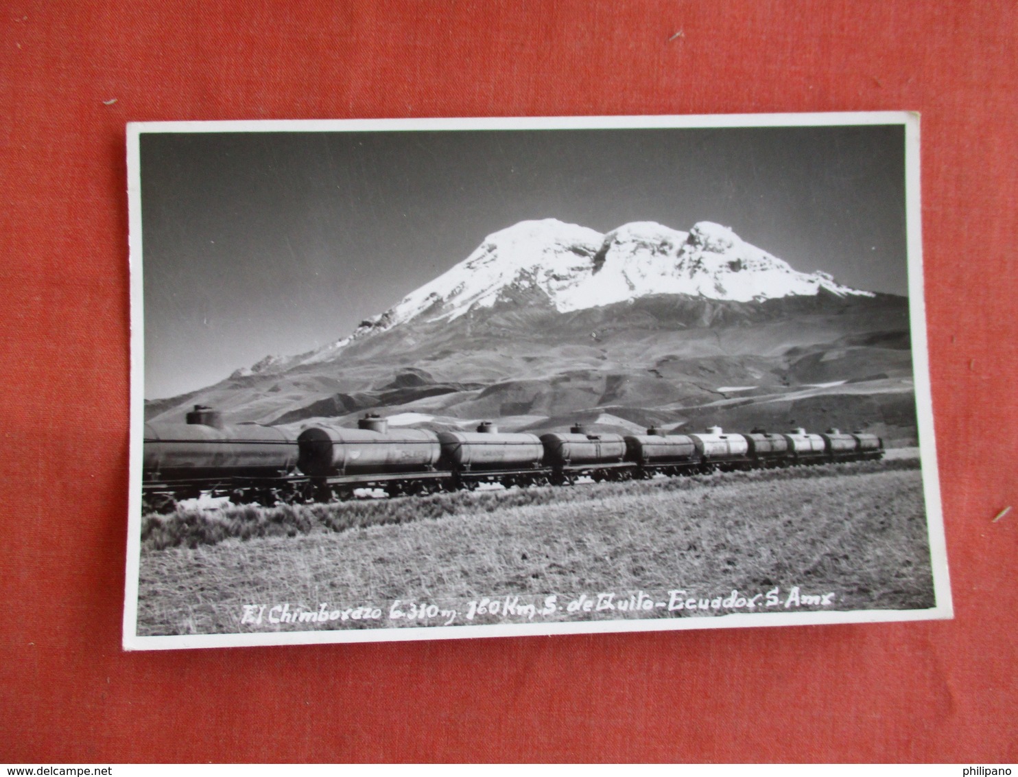 RPPC  Has Stamp & Cancel--  Train  Ecuador  Ref 3143 - Ecuador