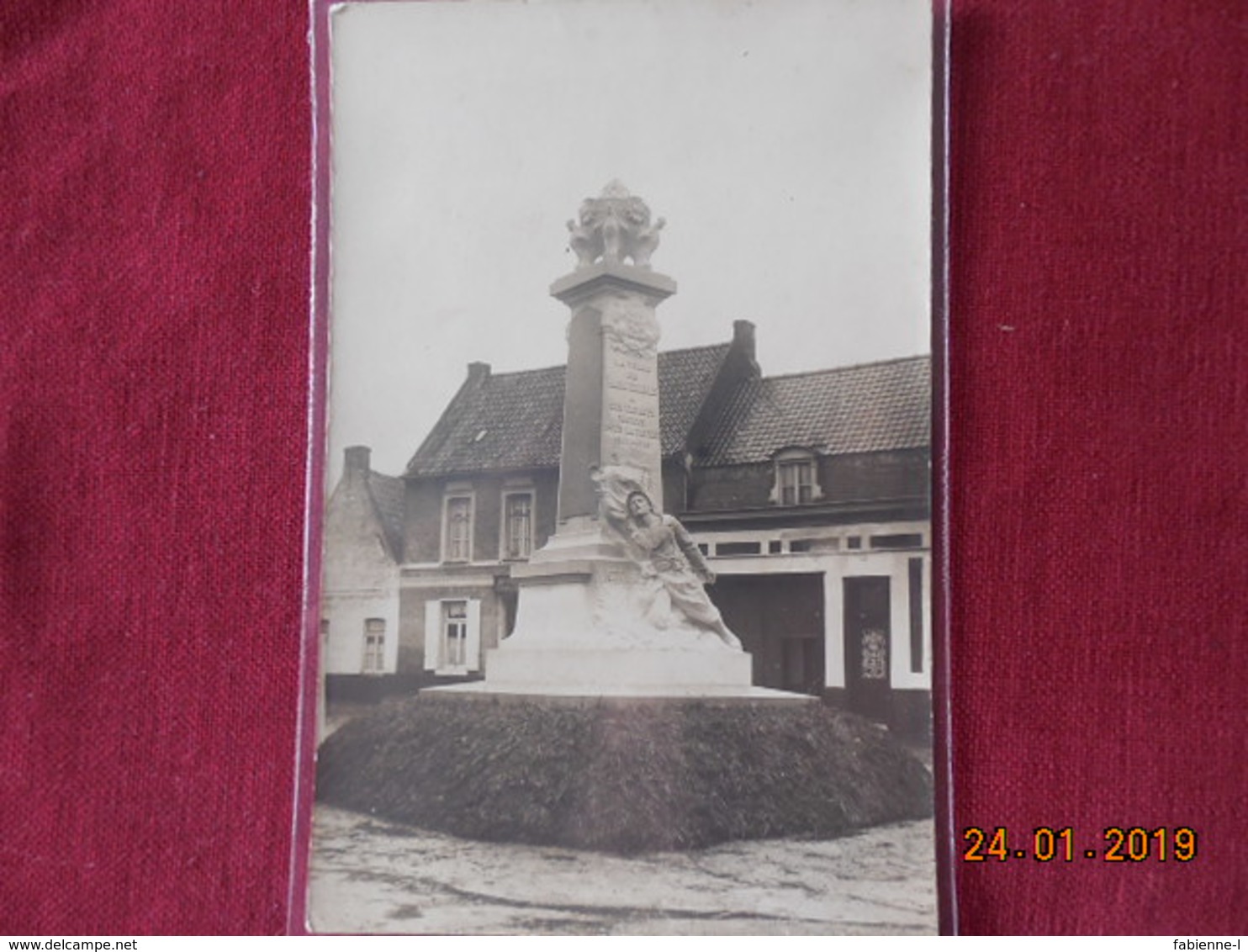 CPA - Carte-Photo - Marchiennes - Monument Aux Morts - Autres & Non Classés