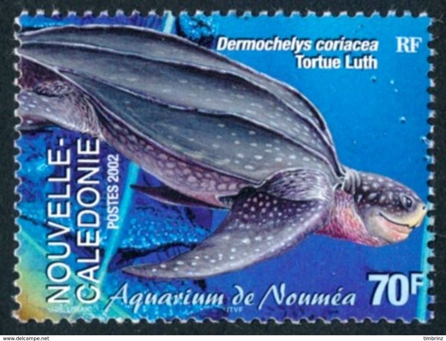 NOUV.-CALEDONIE 2002 - Yv. Issu Du BF 27 NEUF   Faciale= 1,68 EUR - Aquarium De Nouméa: Tortues Marines  ..Réf.NCE24316 - Blocs-feuillets
