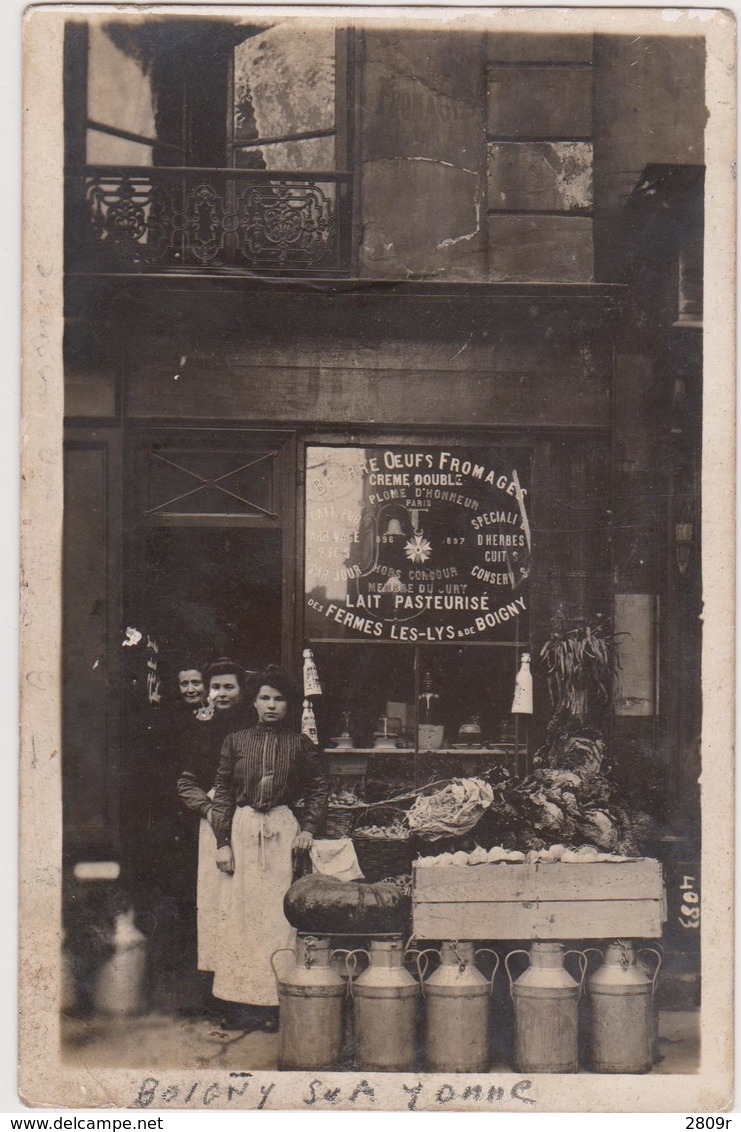 Boigny Sur Yonne Carte Photo - Autres & Non Classés