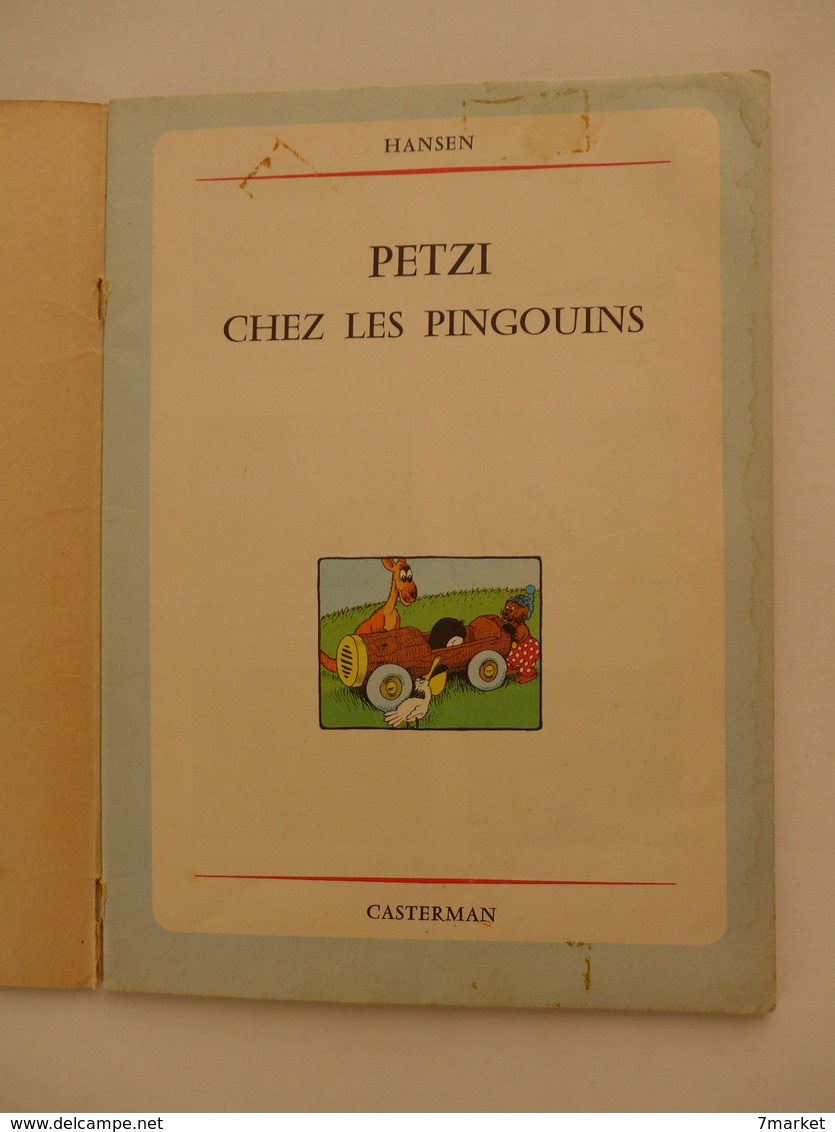 Hansen - Petzi Chez Les Pingouins / 1965 - Petzi