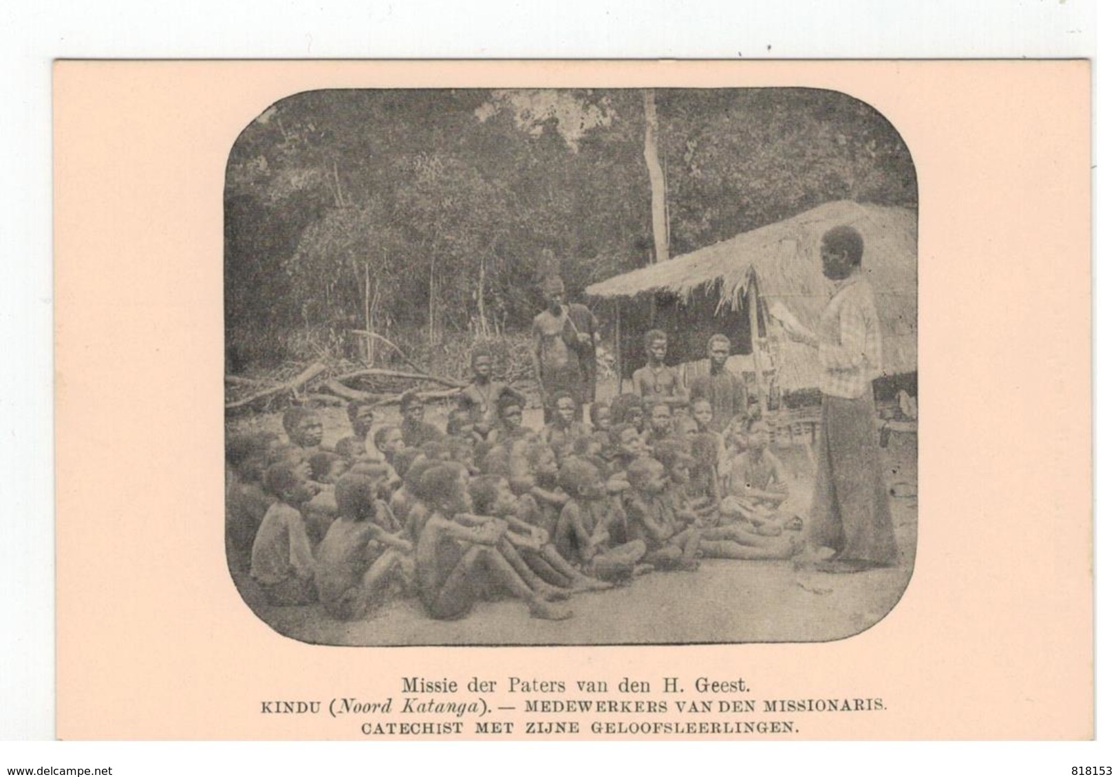 Missies Der Paters V D H.Geest: CONGO - KINDU (Noord Katanga) - Medewerkers Vd Missionaris.... - Otros & Sin Clasificación