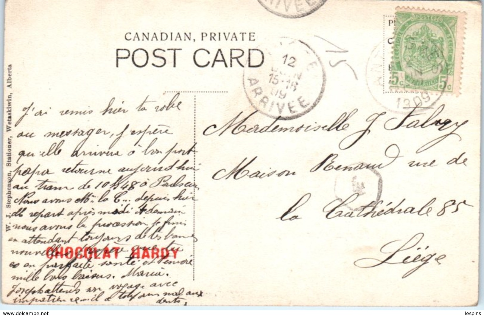 AMERIQUE - CANADA -- Wetaskiwin - Other & Unclassified
