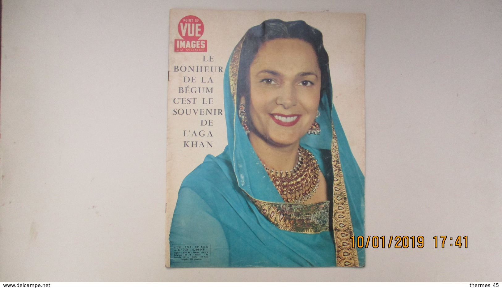 LA BEGUM ( YVETTE LABROUSSE MISS FRANCE 1930 ) / LOT 4 POINT DE VUE IMAGES DU MONDE - People