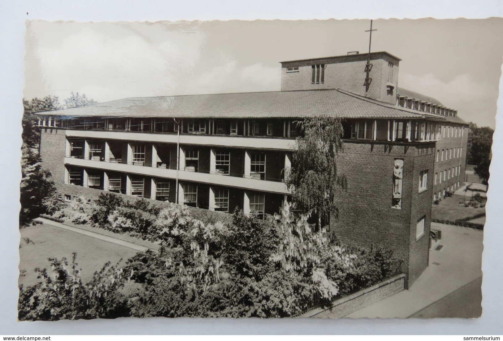 (10/8/73) Postkarte/AK "Ahaus I. Westf." Marien-Hospital - Ahaus