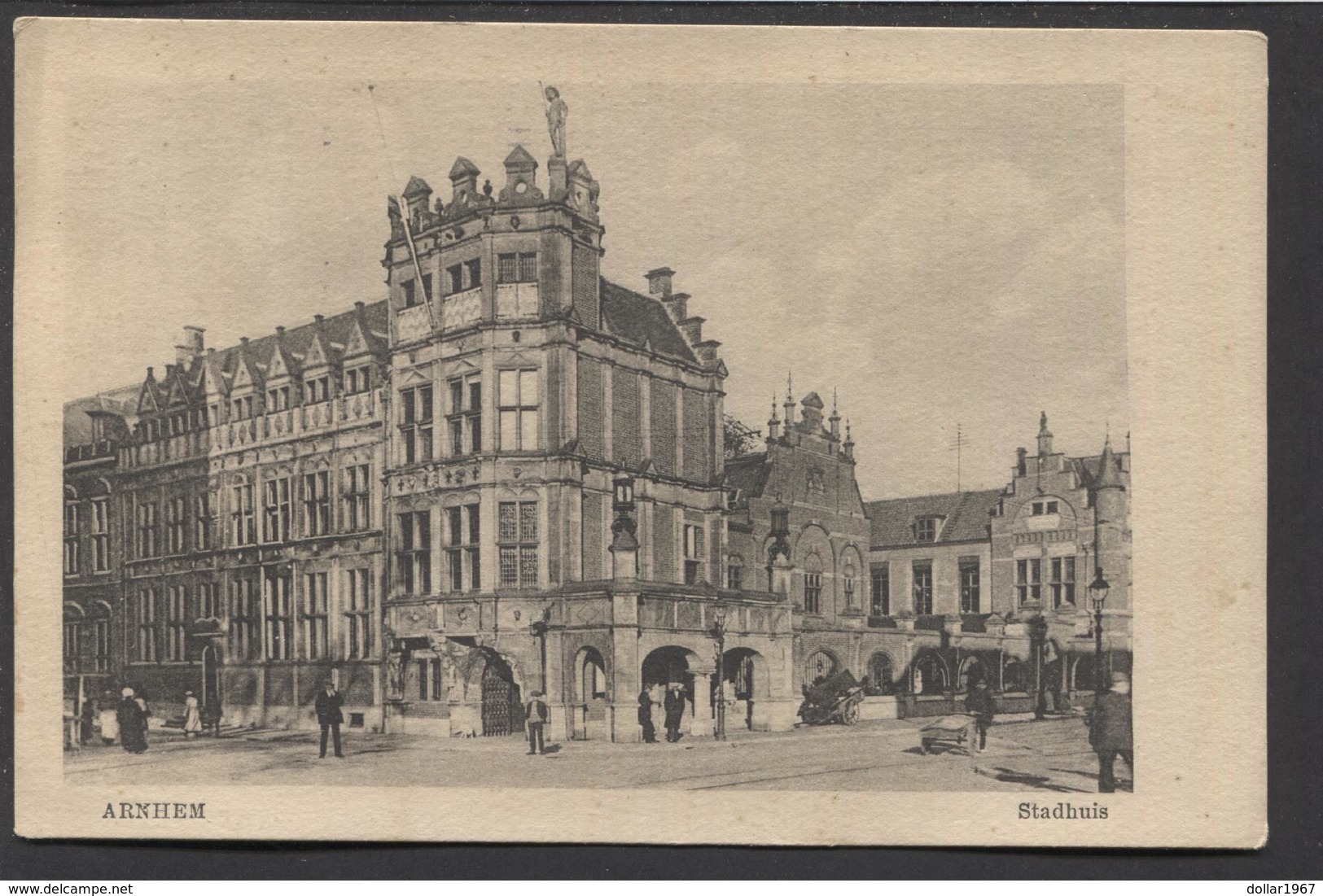 Arnhem Stadhuis  -  Used 1930 - See The 2 Scans For Condition. ( Originalscan !! ) - Arnhem