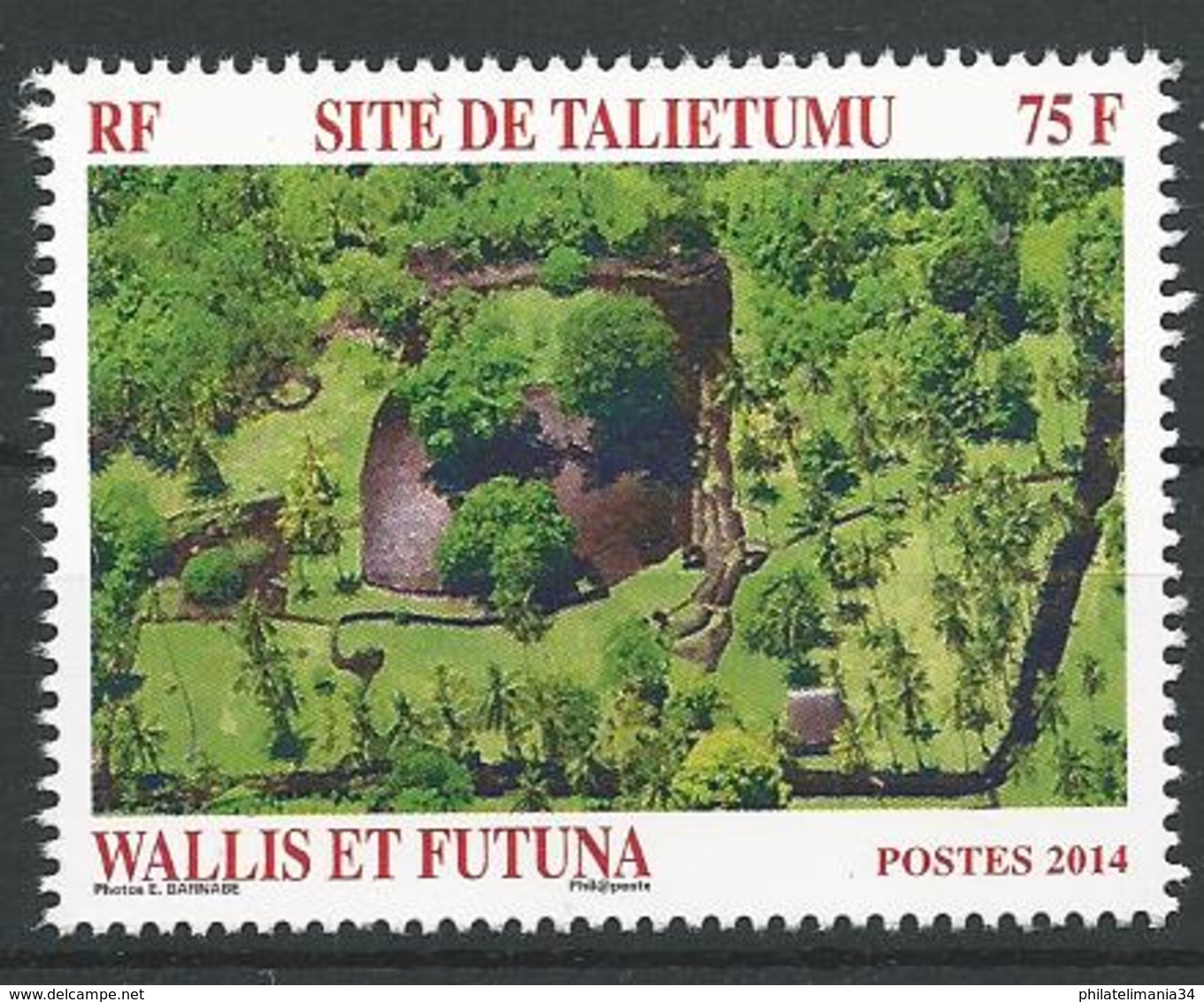 Wallis Et Futuna 2014 - Site De Talietumu - Nuevos