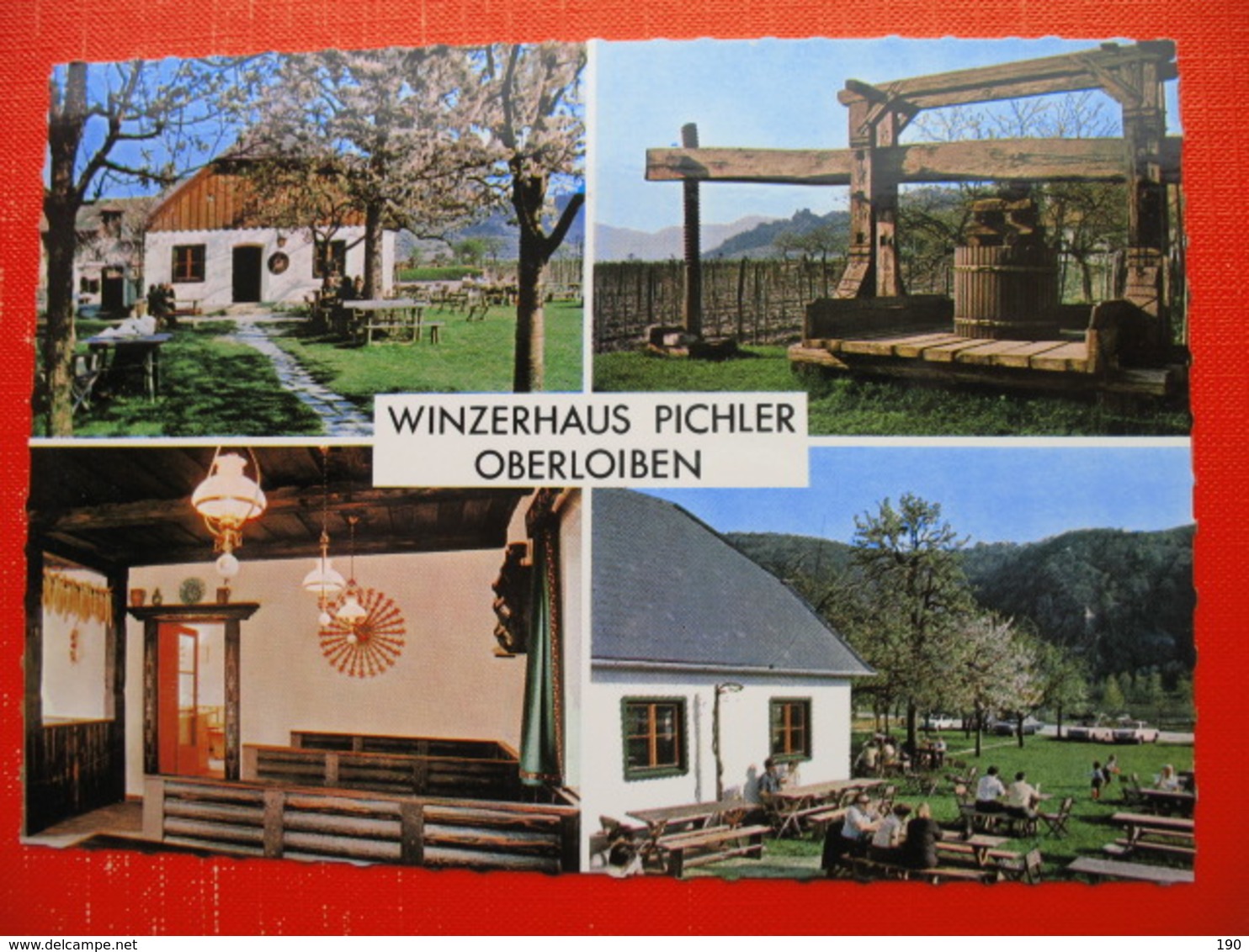 WINZERHAUS PICHLER,OBERLOIBEN - Wachau